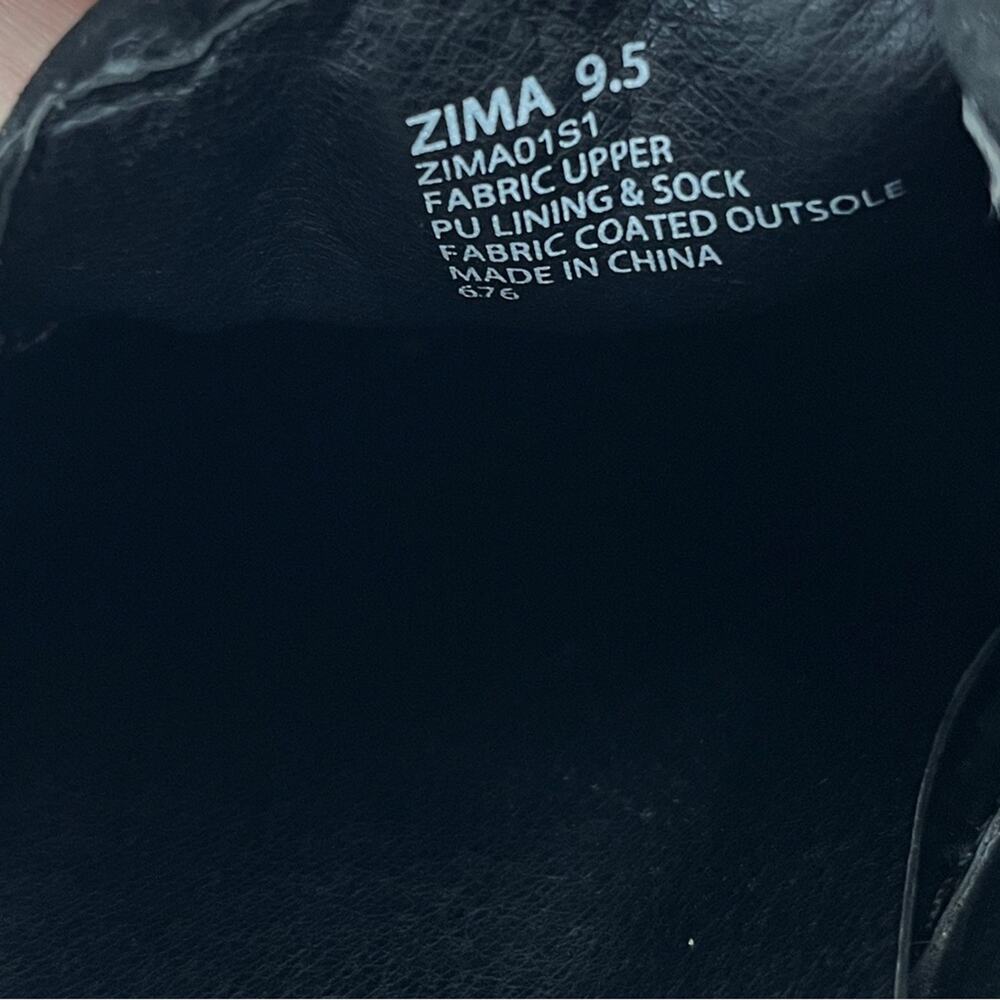 Steve Madden Zima black perforated textile slide size 9.5 - Picture 6 of 8